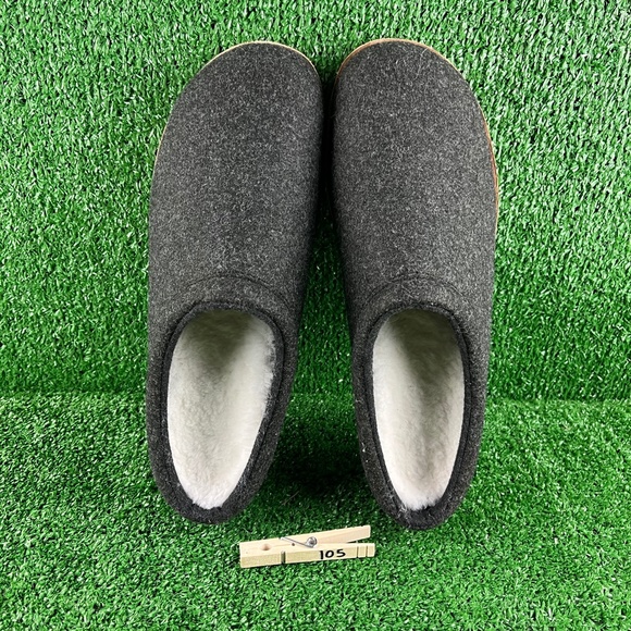 NEW Merrell Juno Wool Clog Comfort Slippers Dark Gray Mens - Picture 7 of 8